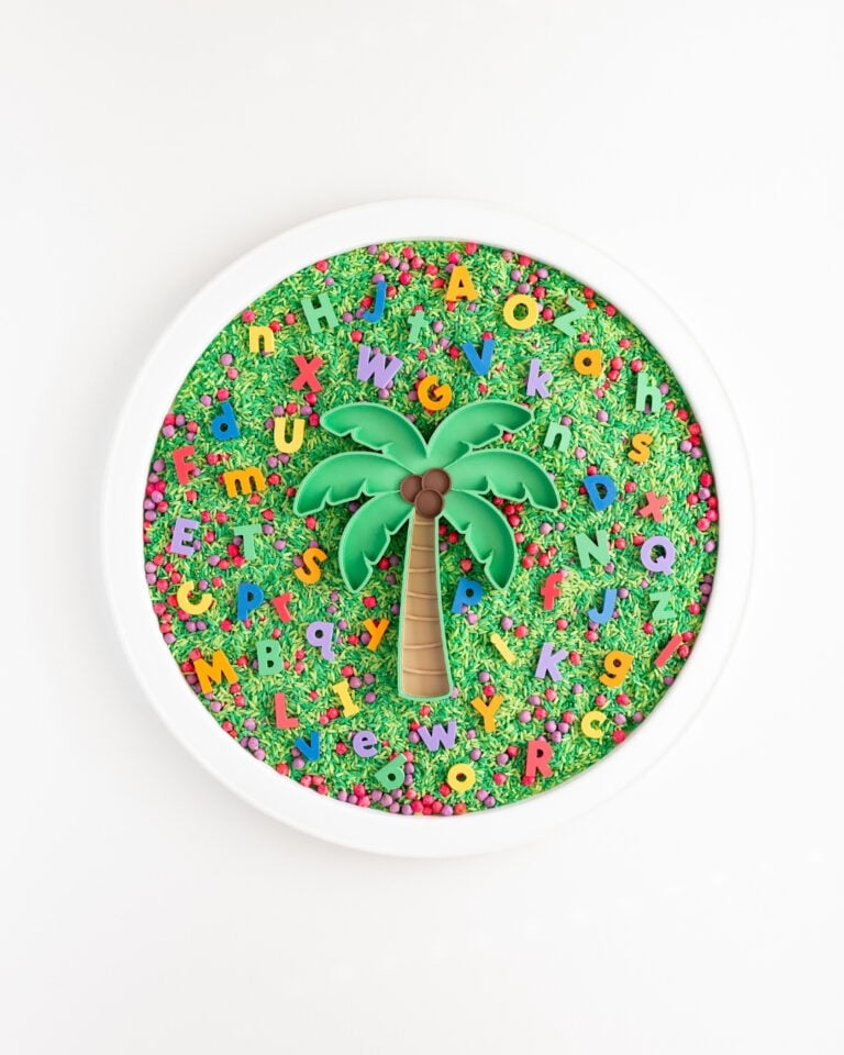 Palm Tree Alphabet Play Set