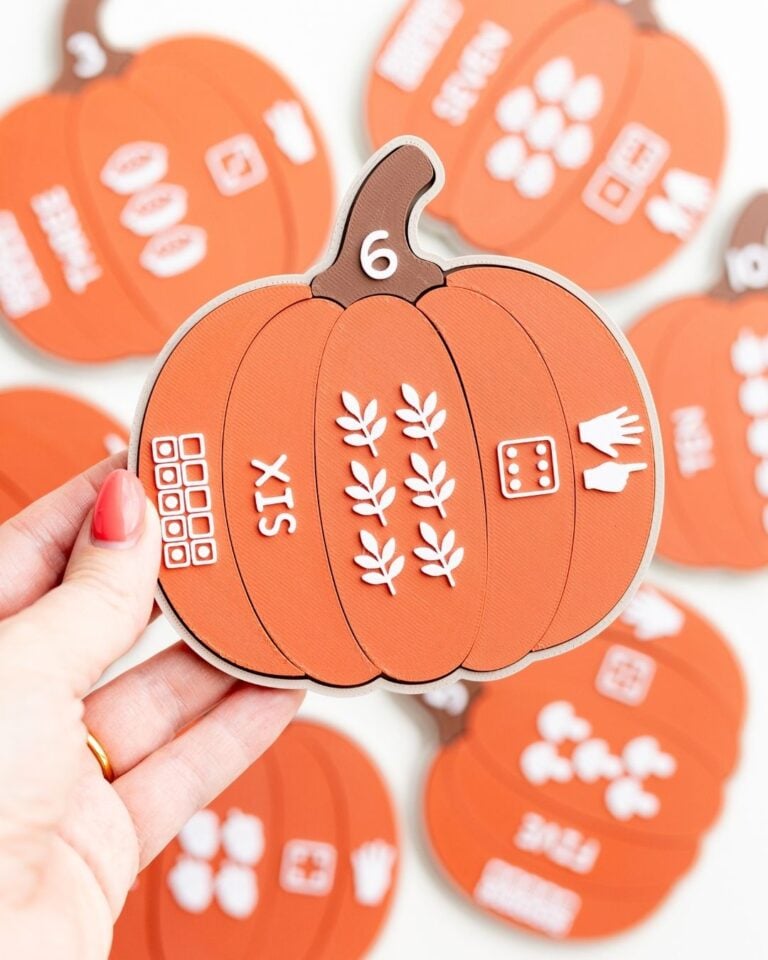 Pumpkin Number Sense Puzzle