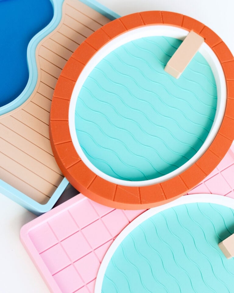 Poolside Play: Pool Trays